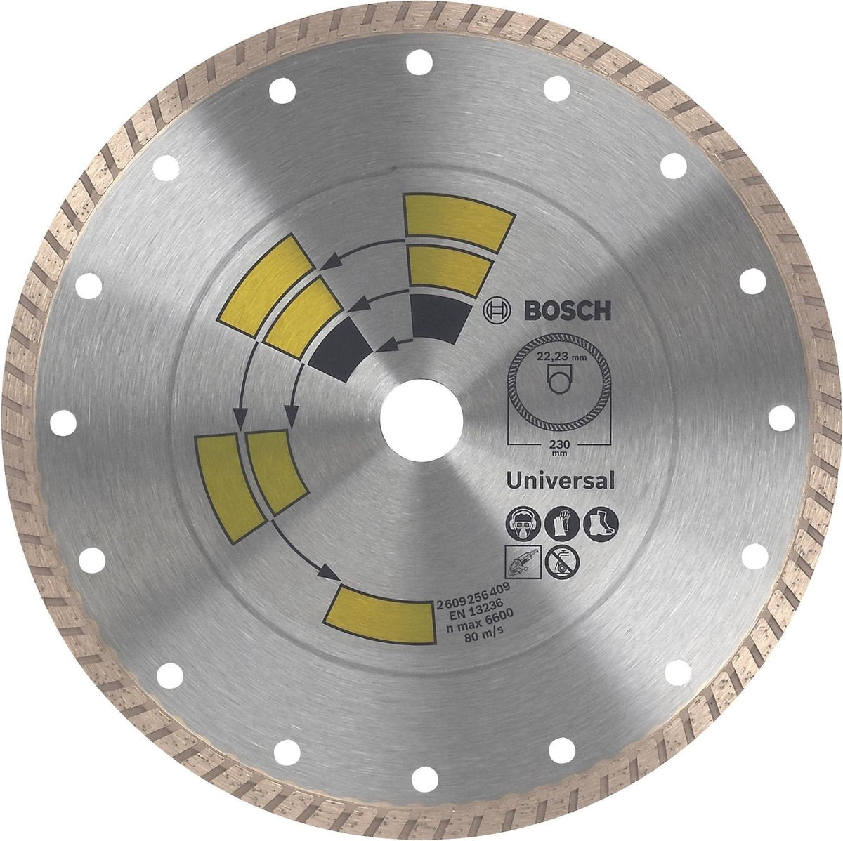 Bosch - diamantskæreskive universal turbo 115 x 22 x 2,0 x 8,0 mm