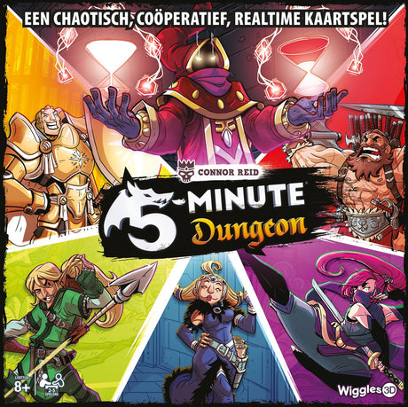 Asmodee kortspil 5 minutters dungeon-samarbejdsspil for børn.