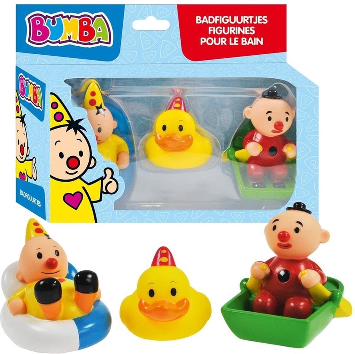Bumba bath toys - bath figures - 3 pieces