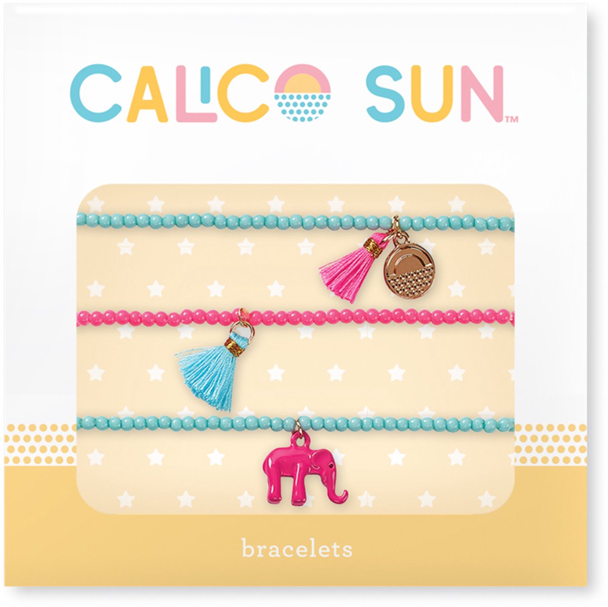 Calico sun - zoey armbånd - elefant
