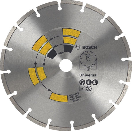 Bosch - diamantskæreskive universal 125 x 22 x 1,7 x 7,0 mm