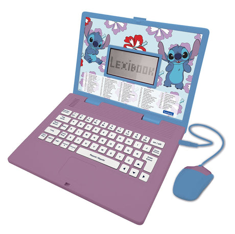 Lexibook ordinateur bærbar educatif bilingue stitch (fr nl)