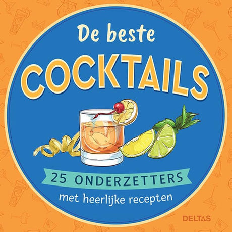 Deltas de bedste cocktails - 25 coasters
