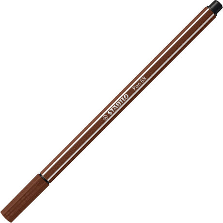 Stabilo pen 68 - tusch - brun (68 45)