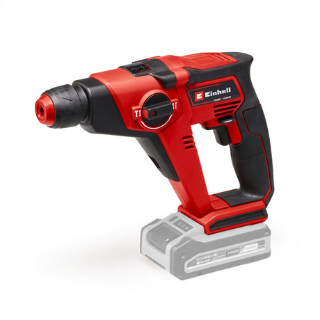 Einhell akku borehammer te-hd 18 12 li solo - power x-change - 18 v li-ion - 1,3 y - sds-plus - LED lampe - ekskl. batteri og oplader