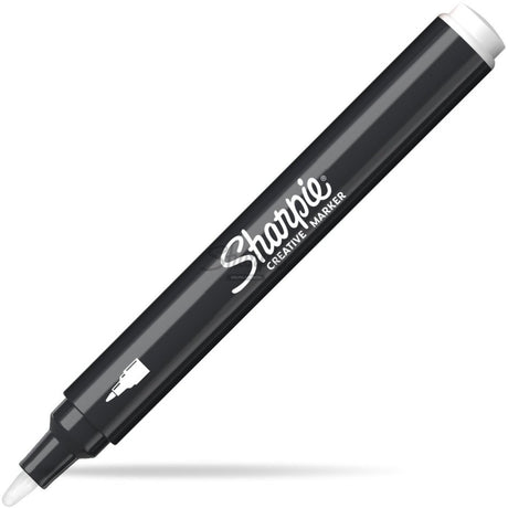Sharpie akryl tusch med rund spids, hvid