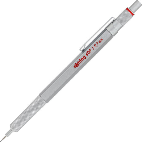 Rotring 600 mekanisk blyant - 0,7 mm - sølv hus