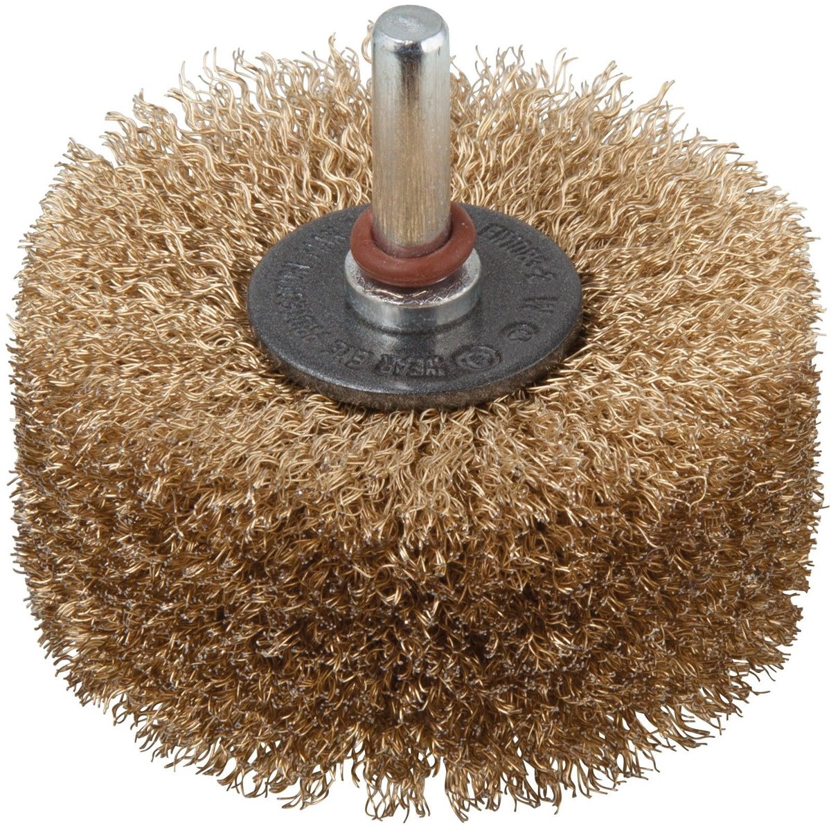Wolfcraft - boremaskine stålbørste til træ - ø 80 mm - renovere bjælker - 2265000
