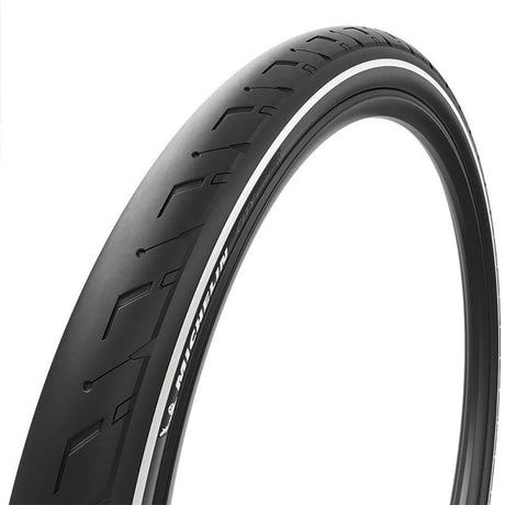 Michelin dæk 28” – city street – e bike ready – clincher dæk – etrto størrelse: 55-622 – sort
