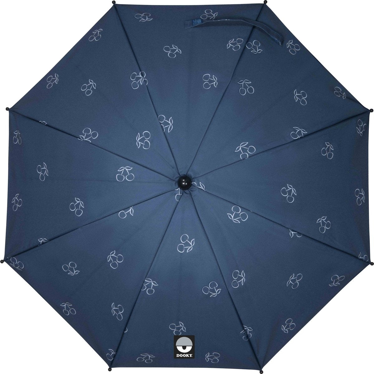 Dooky parasol klapvogn - blå kirsebær