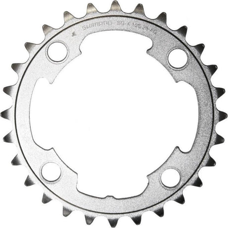 Shimano kettingblad xtr fc-m985 28t-ag 10s 88 mm zilver