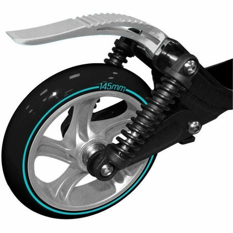 Skid control foldbar dobbelt ophæng justerbar scooter 145mm carbon