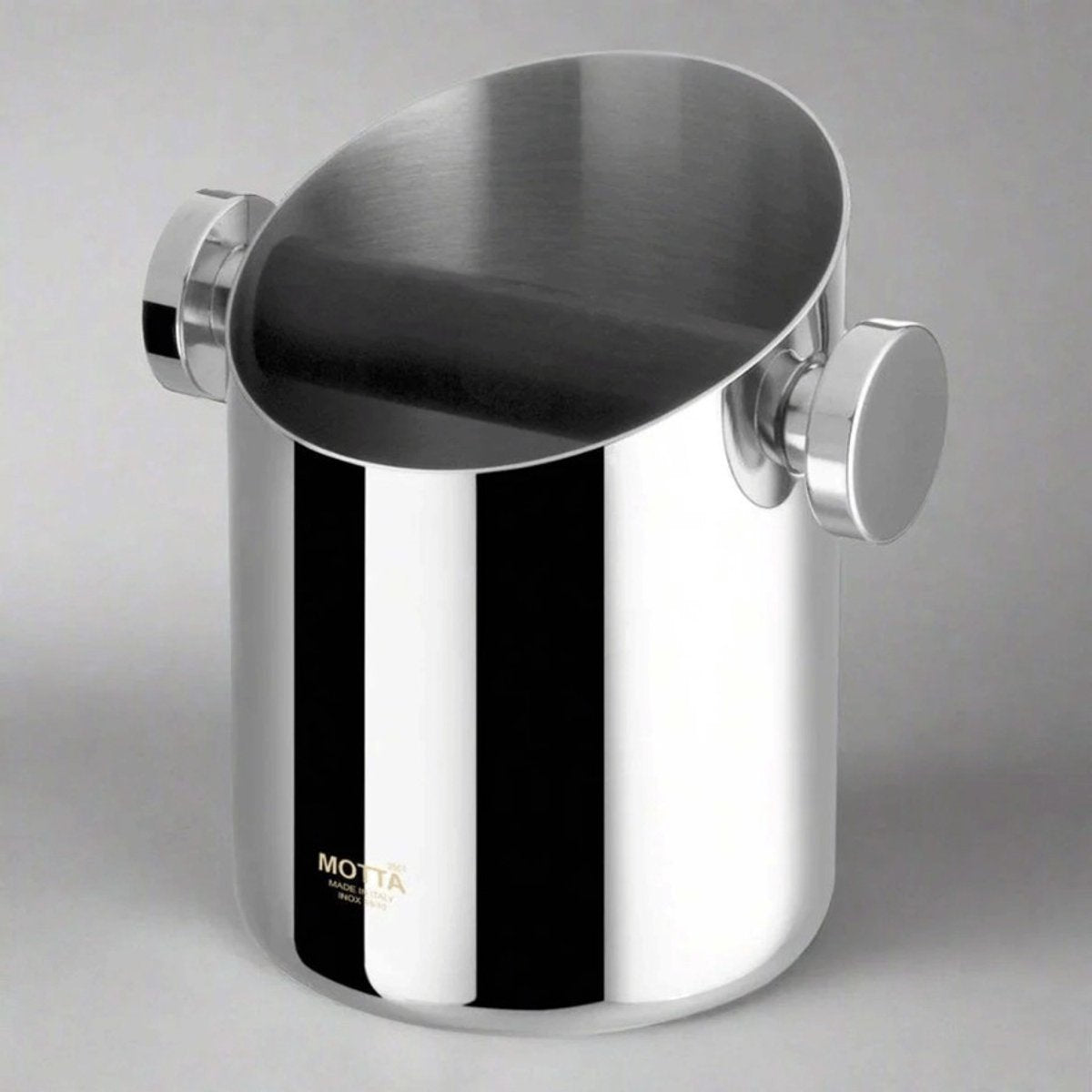 Motta 7750 knockbox rustfrit stål