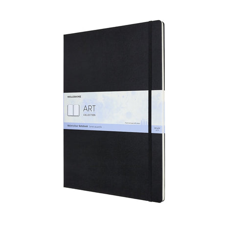 Moleskine art akvarel notesbog - a3 - hardcover - sort