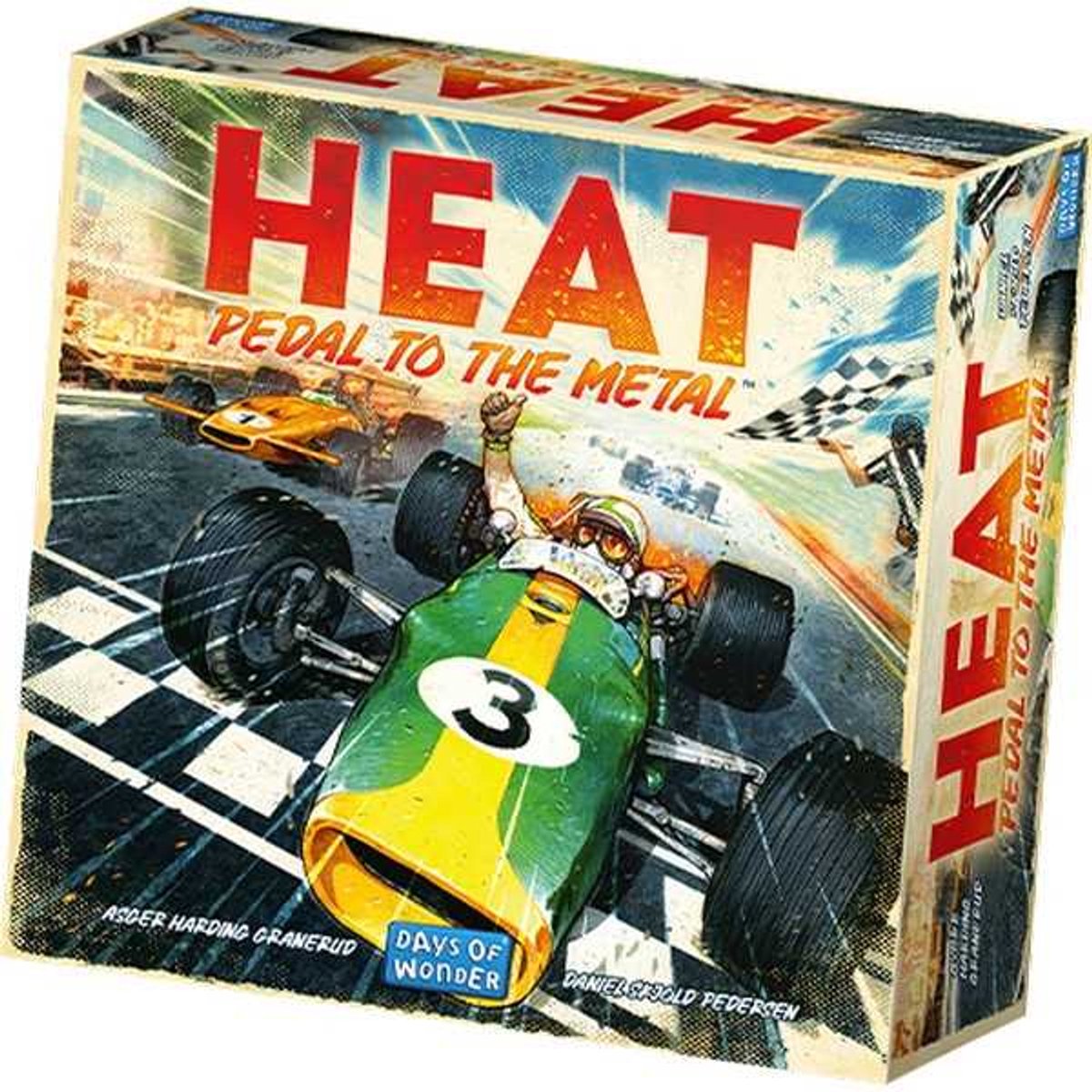 Days of wonder heat - brætspil