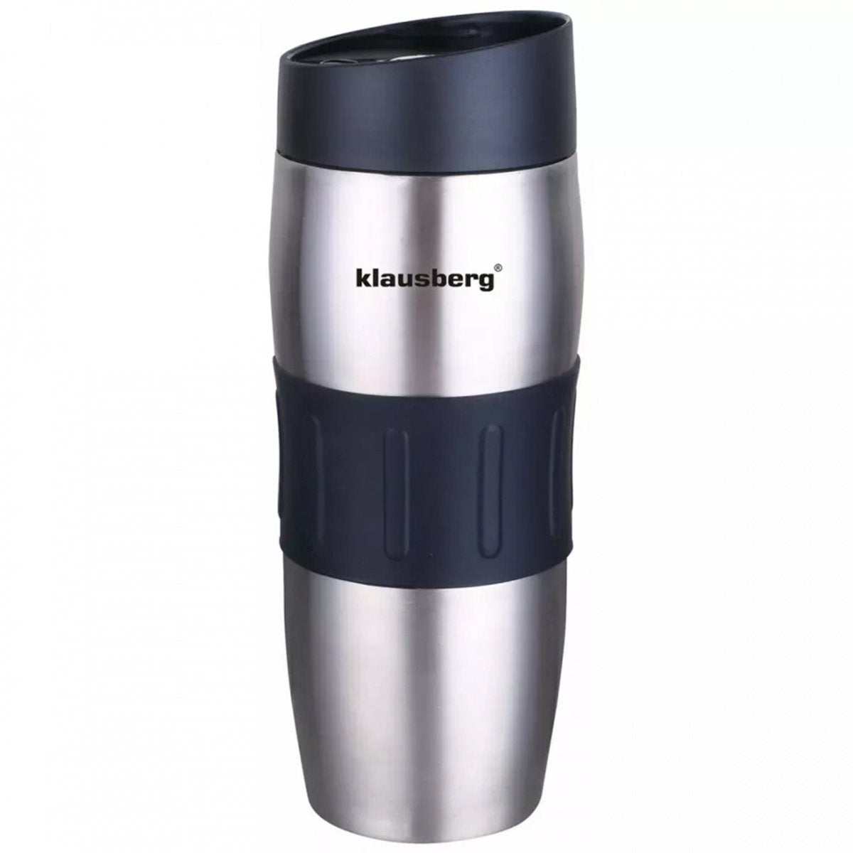 Klausberg termokop 380ml kb-7542 - rustfrit stål isoleret krus - varmekop til drinks - 6 timer varm - dobbeltvægget