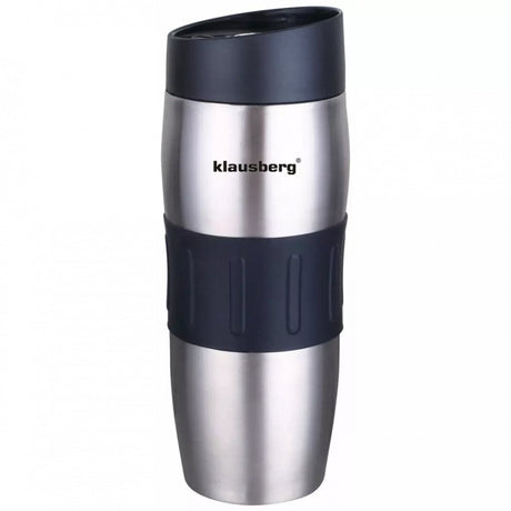 Klausberg termokop 380ml kb-7542 - rustfrit stål isoleret krus - varmekop til drinks - 6 timer varm - dobbeltvægget