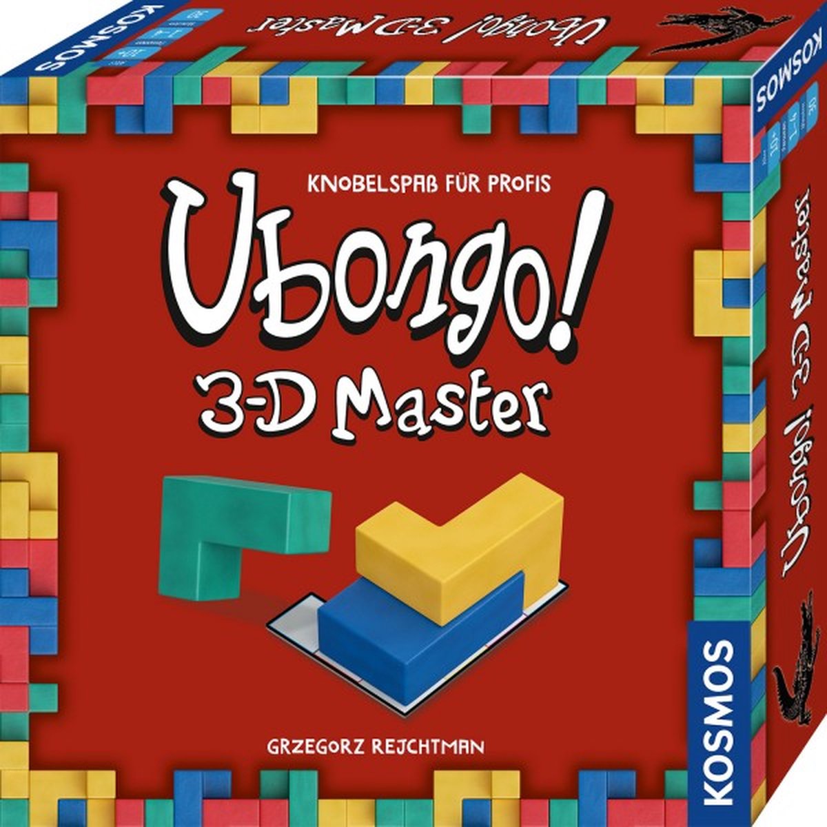 Kosmos ubongo 3-d master ubongo 3d master 30 min brætspilspuslespil