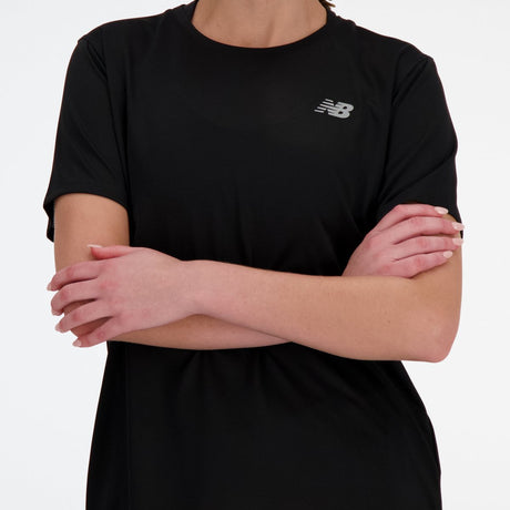 New balance sport essential t-shirt damesportsskjorte - sort