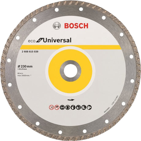 Bosch turbo diamantsavklinge 230 mm universal