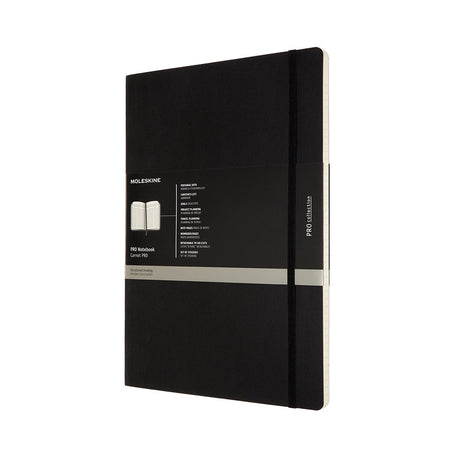 Moleskine professionel notesbog - a4 - softcover - sort