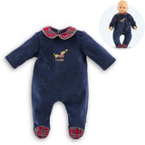 Corolle dukke pyjamas - marineblå - dukketøj 42cm.
