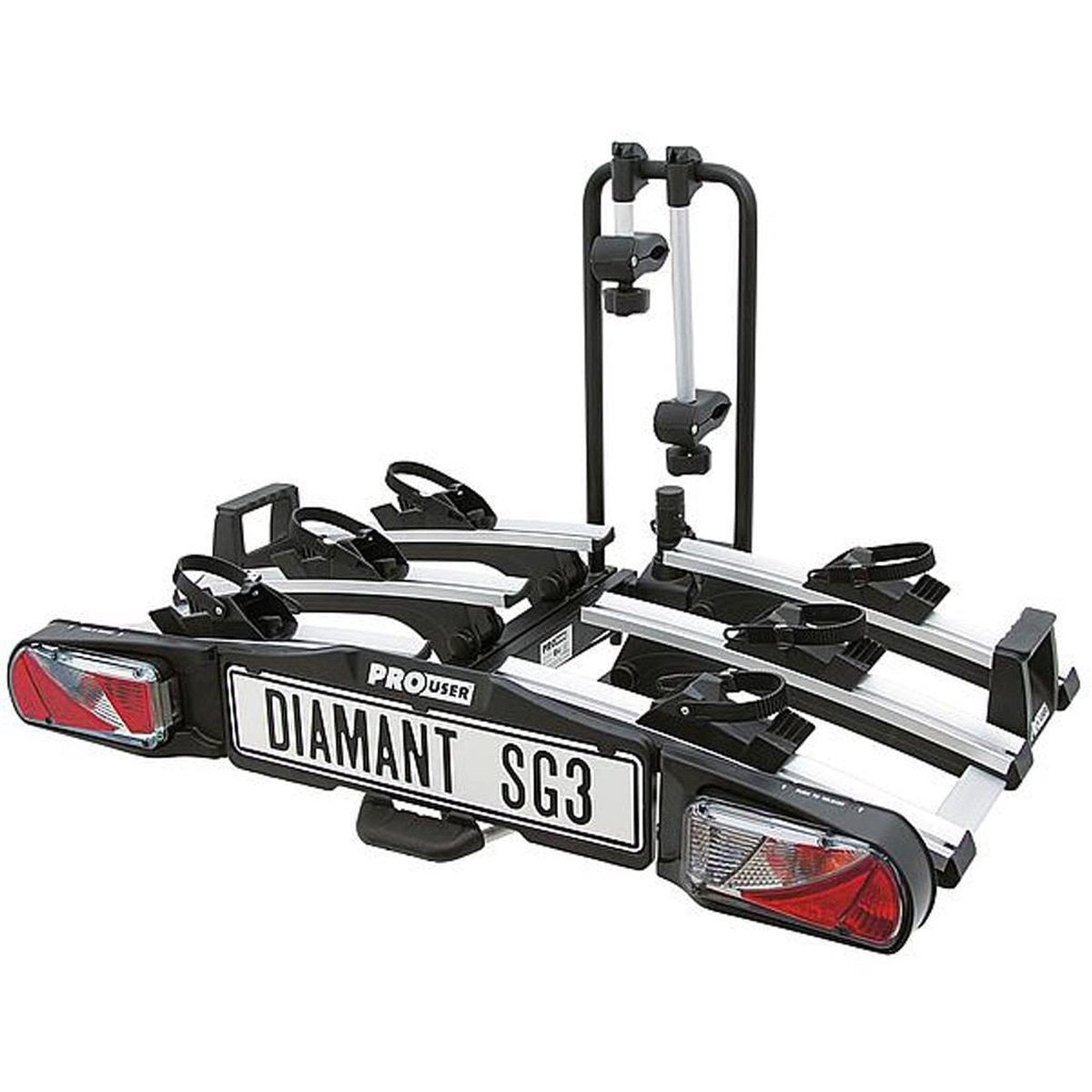 Pro-bruger cykelholder - diamant SG3 - 3 cykler