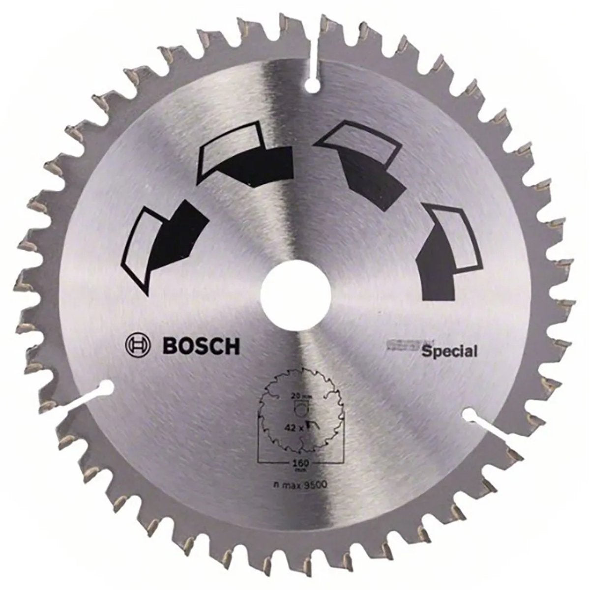 Bosch rundsavklinge special - 160-2-20 16 - 42 tænder