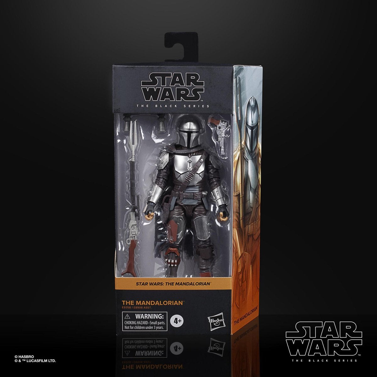 Hasbro star wars: den sorte serie - den mandaloriske beskar rustning samlerobjekt