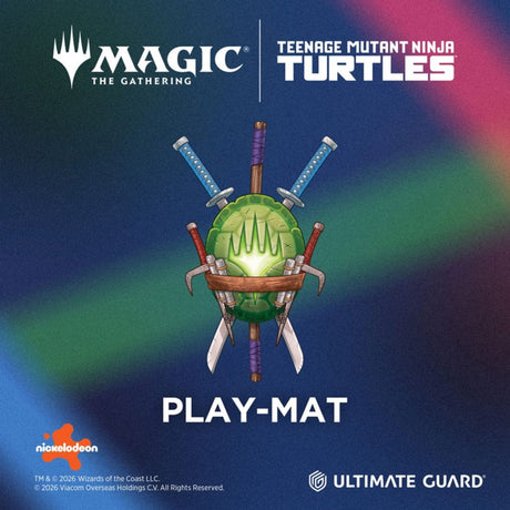 Ultimate guard legemåtte magi: indsamlingen | teenage mutant ninja turtles - hvid sjælden