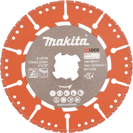 Makita e-19738 diamantskæreskive redning 125 mm