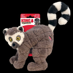 Kong scampers lemur - krammetøj - 22,86x25,4x12,07 cm grå m