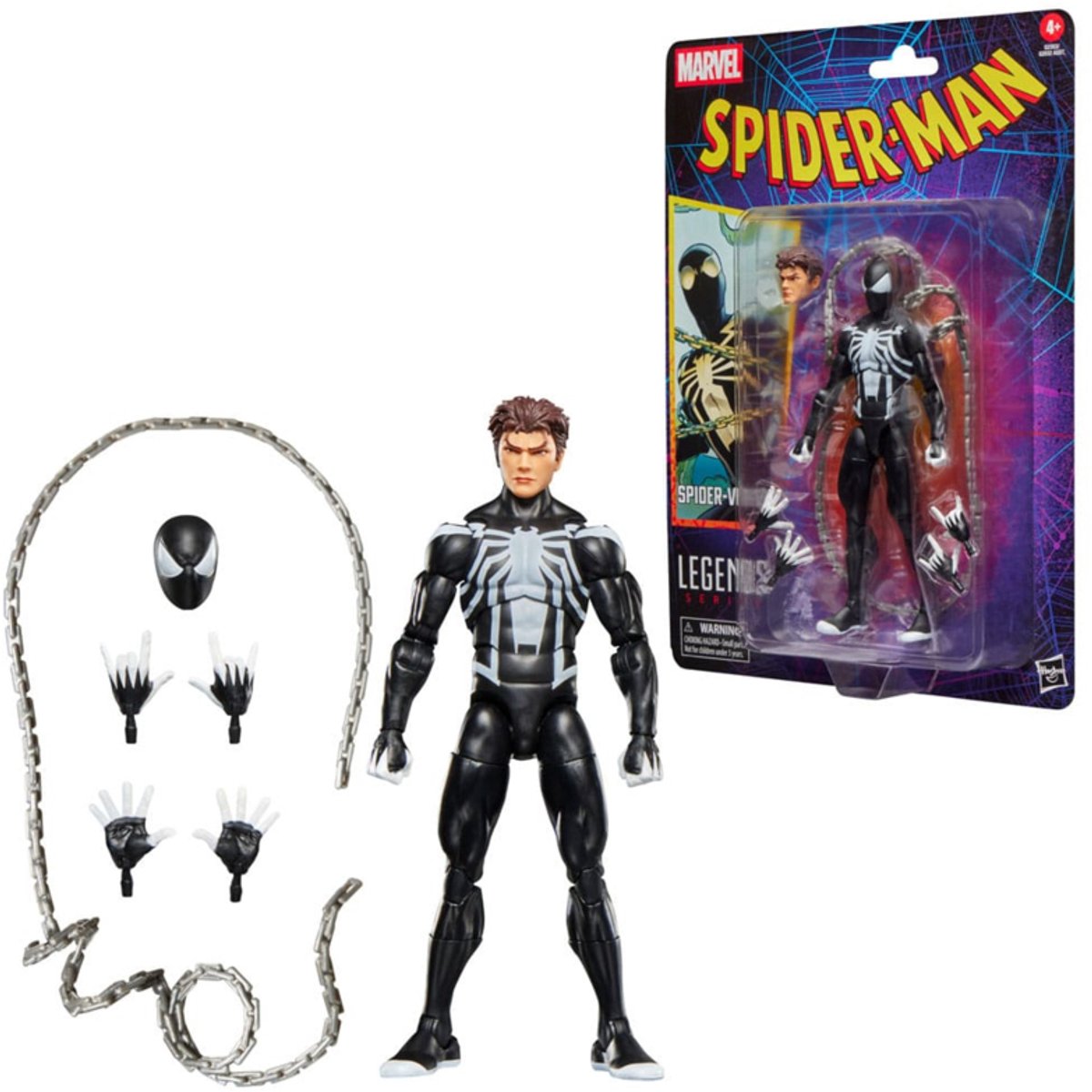 Hasbro marvel legends serie spider-venom - actionfigur 15cm