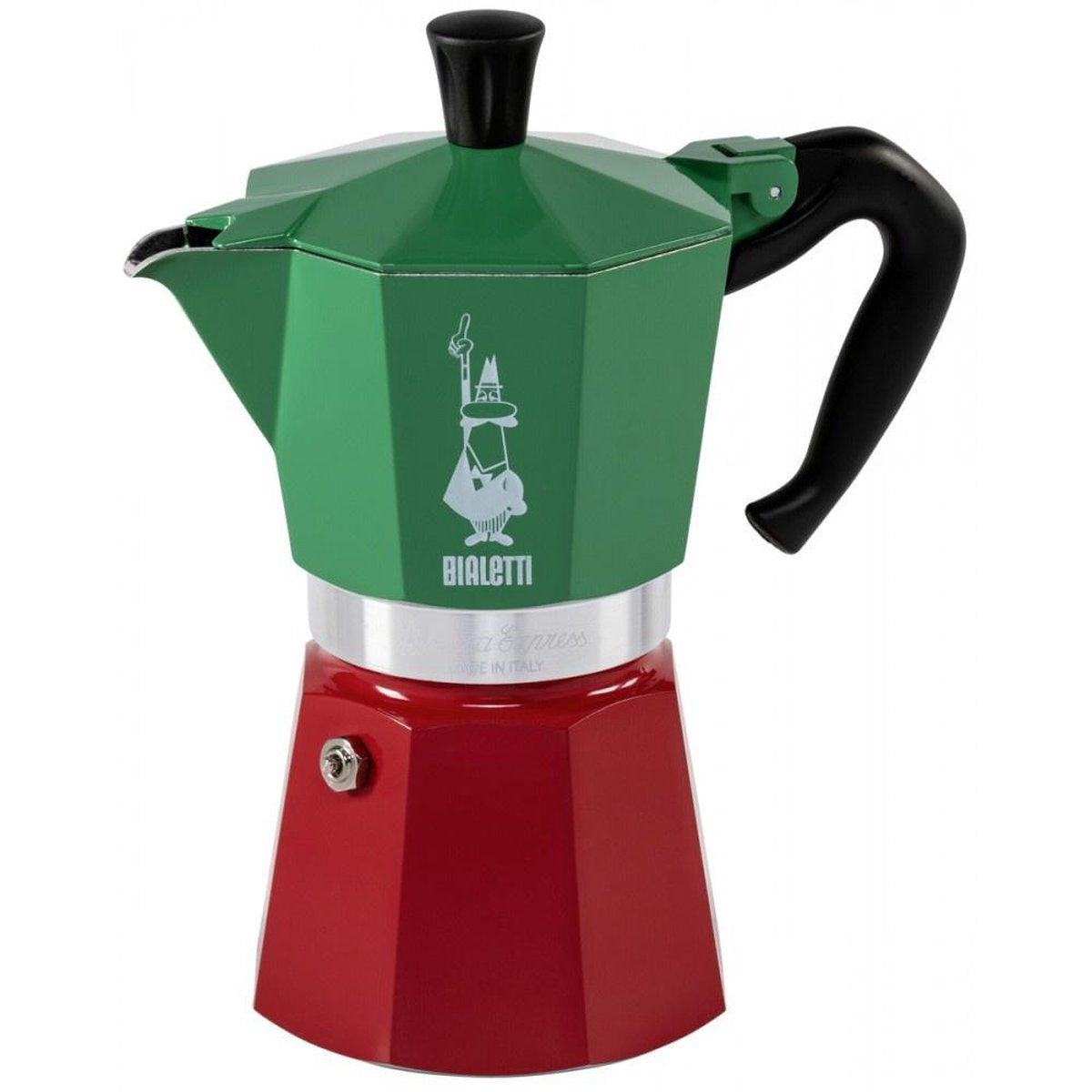 Bialetti moka express italia 6 kopper – perkolator – aluminium