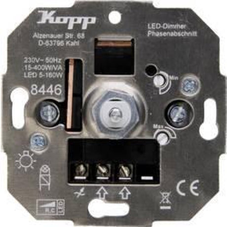 Kopp 844600004 lysdæmper (indbygget) velegnet til lamper: glødelampe, halogenlampe, LED lampe