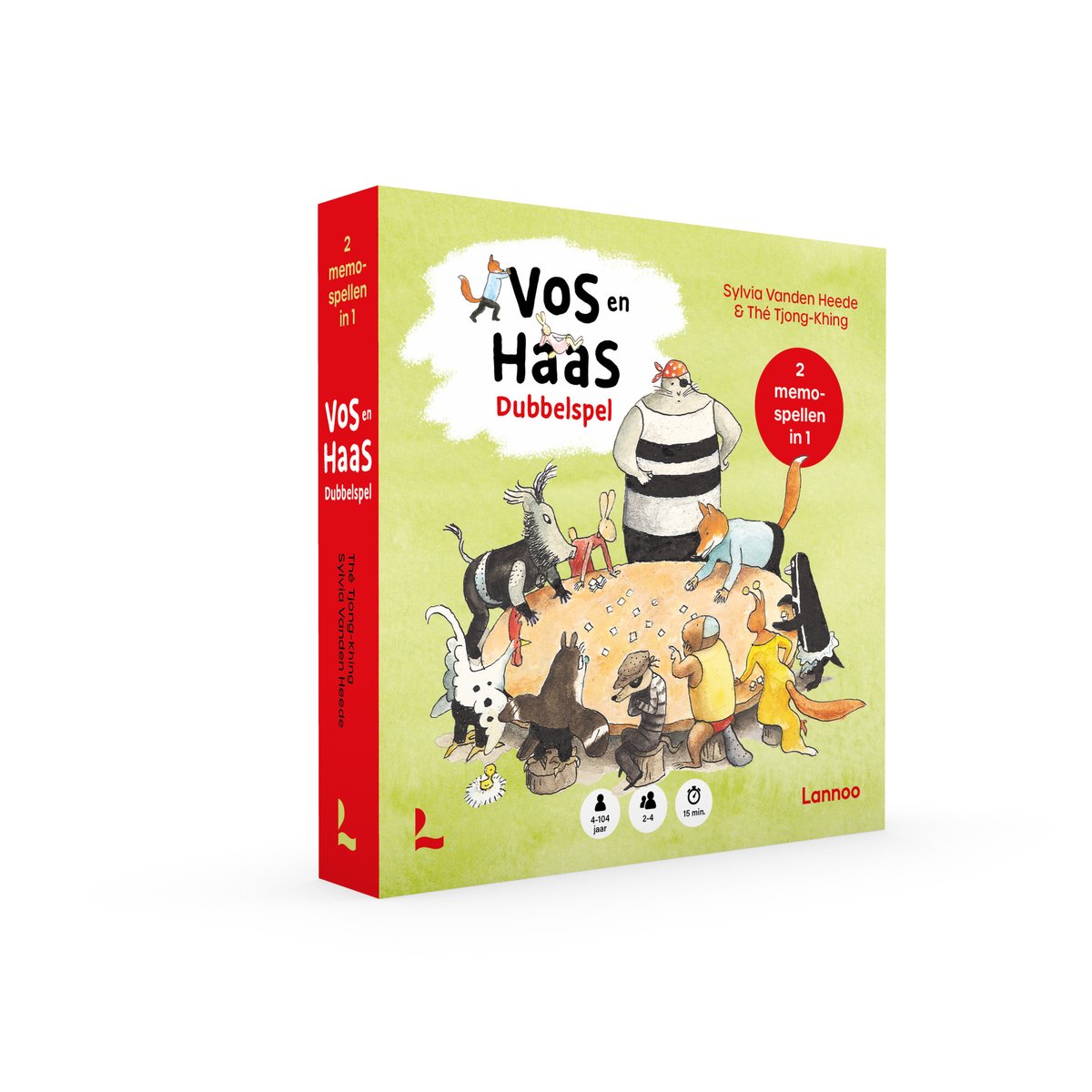 Lannoo ræv og hare - dobler 4+