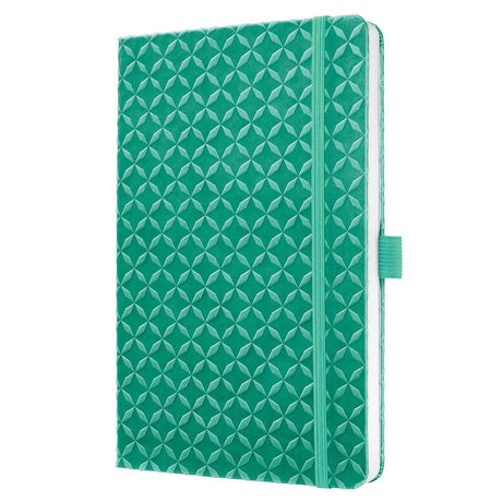 Sigel notesbog jolie - flair - a5 - hardcover - 174 sider - foret - 80 gram papir - mintgrøn - si-jn133