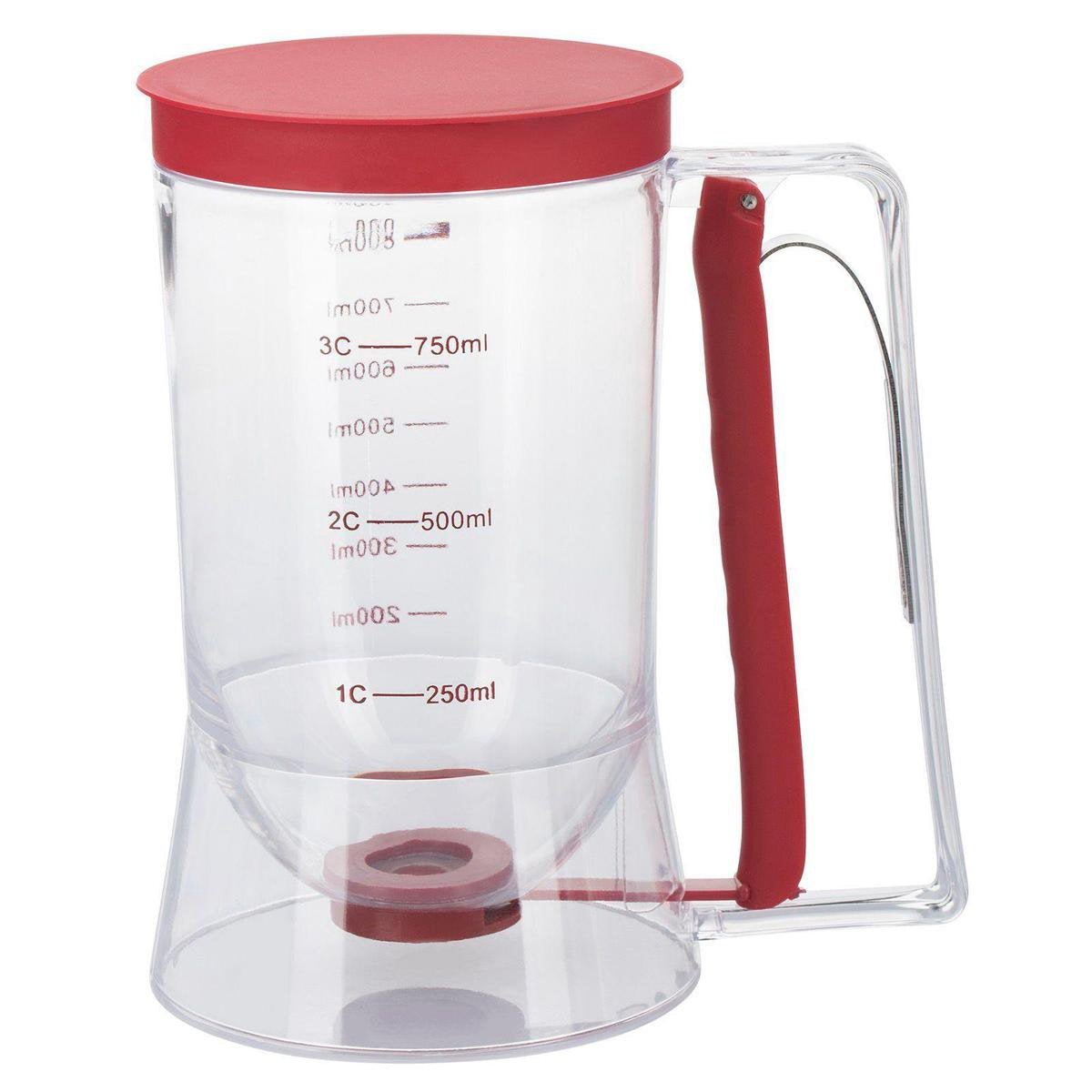 Westmark portioner; indhold: 900 ml, plast, transparent rød, 30122260