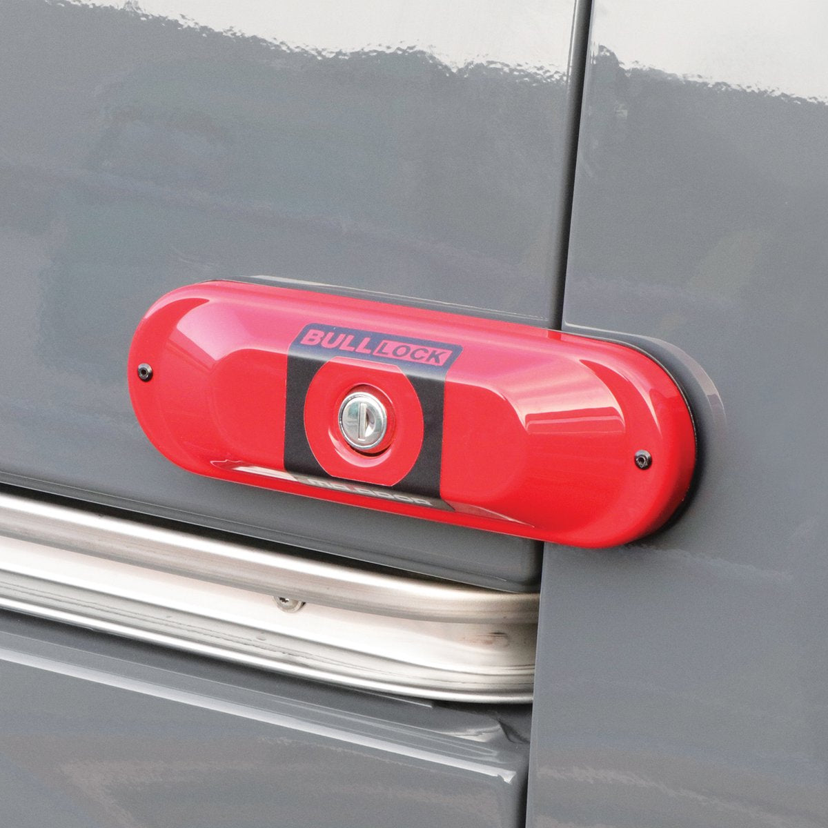 Merkloos sans marque matador bestelwagenslot bull-lock voor zijdeur rood