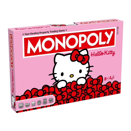 Vindertræk monopol - brætspil - hello kitty - engelsk