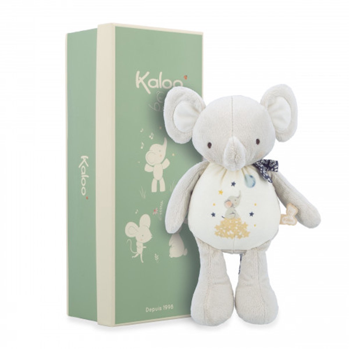 Kaloo petites vchansons musikbamse - bamse - elefant