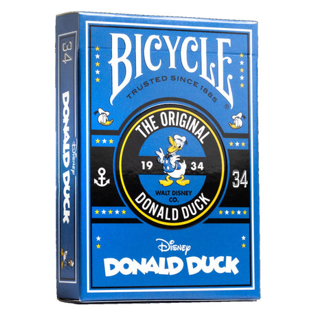 Cykel disney klassisk donald duck - premium spillekort - kreative - poker - officielt licenseret - samleobjekt