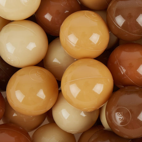 Bieco chokolade bliss 100 stykker kugle pit kugler
