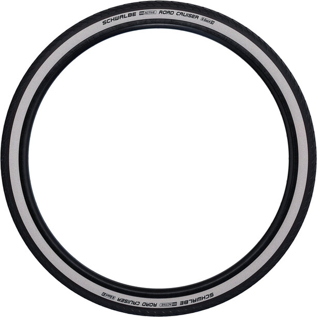 Schwalbe cruiser active k-guard green compound 28'' x 42 robust urban dæk sort 28'' x 42