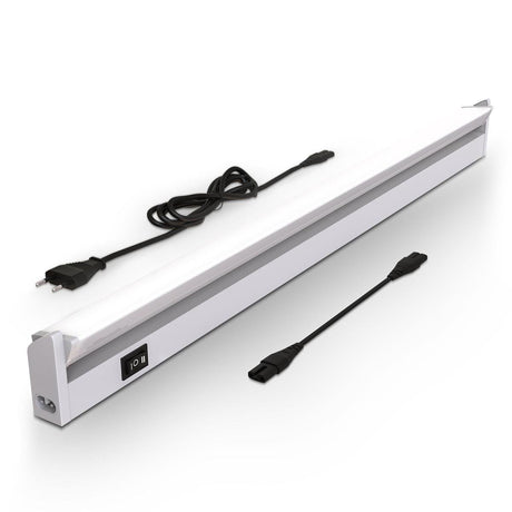 B.K. lys - CCT køkkenbelysning - skabsbelysning - LED under skabsbelysning - justerbar farvetemperatur - titanium - 8w LED