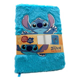 Umærket sans marque stitch plys notesbog.