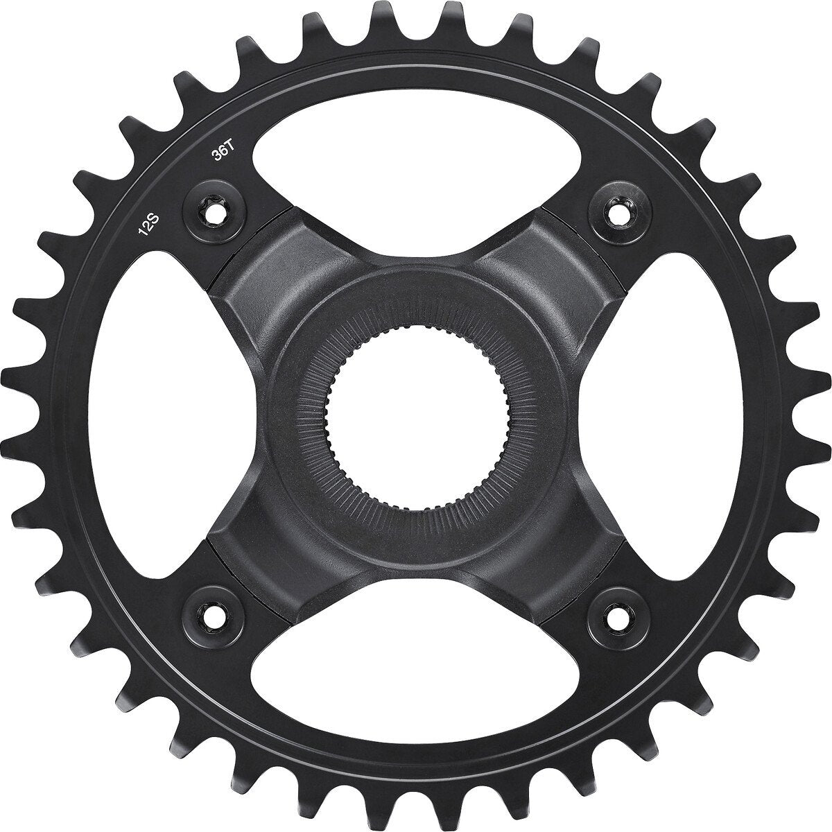 kædering Steps SM-CRE70 42T 53 104 mm sort