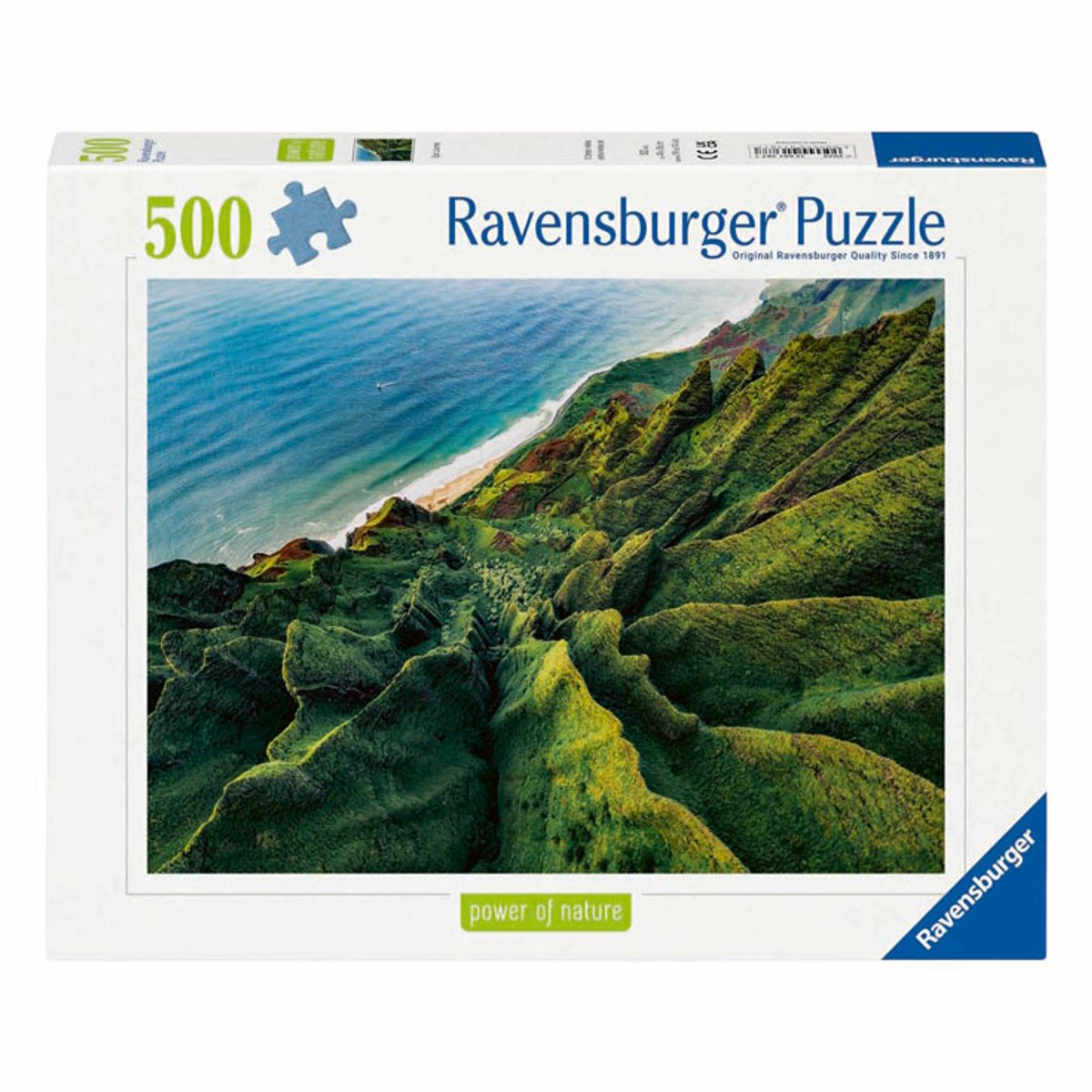 Ravensburger puslespil natur 500 brikker landskabspuslespil.