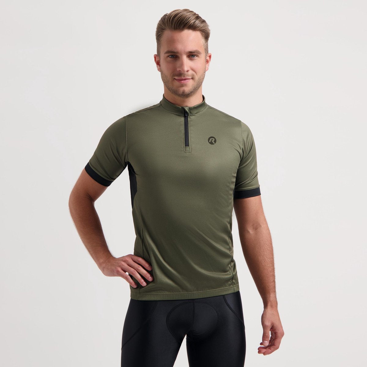 Rogelli core fietsshirt heren - korte mouwen - groen - m
