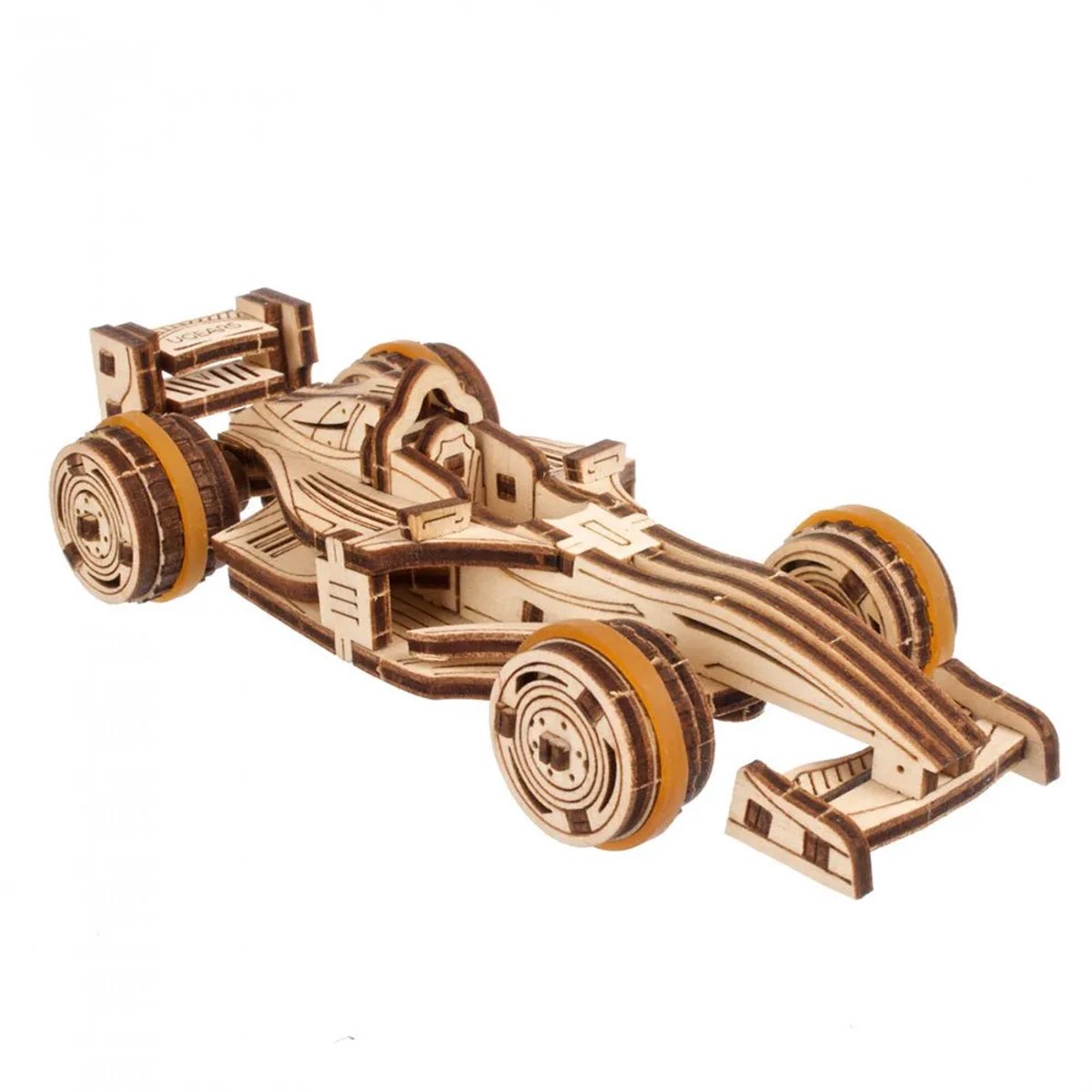 Ugears træ 3D model - kompakt racer